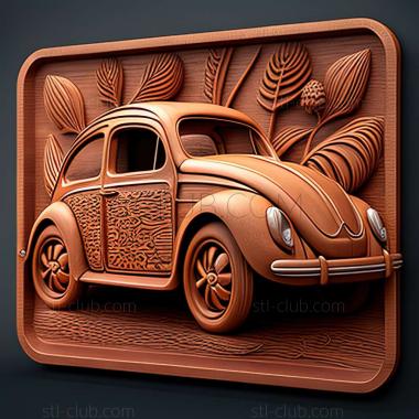 3D модель Volkswagen Beetle A5 (STL)